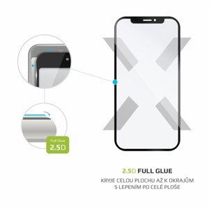 Tvrzené sklo FIXED Full-Cover pro Realme Narzo 30 5G, černá