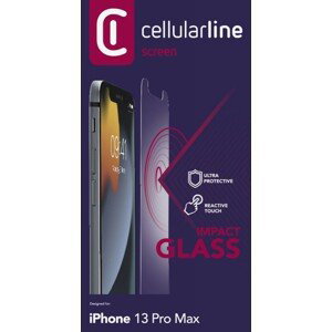 Tvrzené sklo Cellularline Second Glass Ultra pro Apple iPhone 13 Pro Max