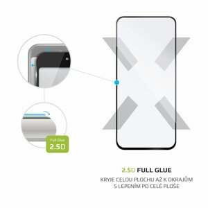 Tvrzené sklo FIXED Full-Cover pro OnePlus Nord CE 5G, černá