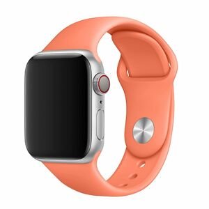 Set silikonových řemínků FIXED Silicone Strap pro Apple Watch 38/40/41 mm, oranžová