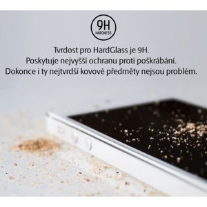 Tvrzené sklo 3mk HardGlass pro Apple iPhone 7, 8, SE (2020)