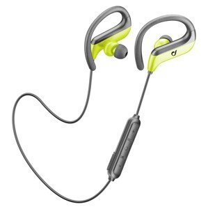 Sportovní bezdrátová sluchátka Cellularline Jogger, černá/zelená