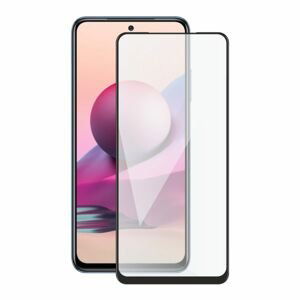 Tvrzené sklo Screenshield pro Xiaomi Redmi Note 10S, (full COVER), černá