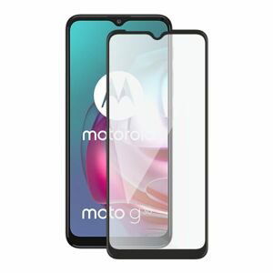 Tvrzené sklo Screenshield pro Motorola Moto G30 XT2129, (full COVER), černá