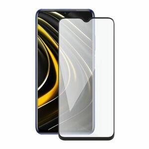 Tvrzené sklo Screenshield pro Xiaomi Poco M3 (full COVER), černá