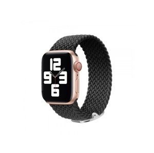 Nylonový řemínek COTEetCI Nylon Loop Band pro Apple 42/44mm, černá