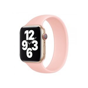 Řemínek COTEetCI Liquid Silicone Band 160mm pro Apple Watch 38/40 mm, růžová