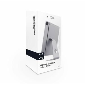 Hliníkový magnetický stojánek FIXED Frame pro Apple iPad Pro 12.9" (2018/2020/2021), stříbrná