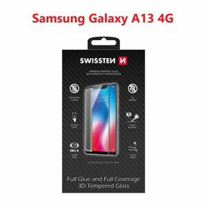 Tvrzené sklo Swissten Ultra Durable 3D Full Glue Glass pro Samsung Galaxy A13 4G, černá