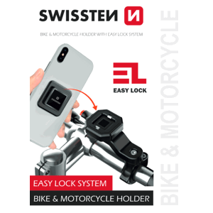 Držák Swissten Easy Lock Bike, černá