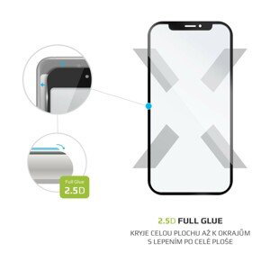 Tvrzené sklo FIXED Full-Cover pro Apple iPhone 14 Pro, černá