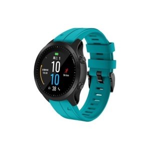 Sportovní silikonový řemínek RhinoTech pro Garmin QuickFit 26 mm, světle zelená