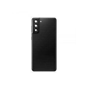 Zadní kryt baterie s čočkami a rámečkem pro Samsung Galaxy S21+ 5G, black (OEM)