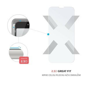 Ochranné tvrzené sklo FIXED pro Samsung Galaxy A04, čirá