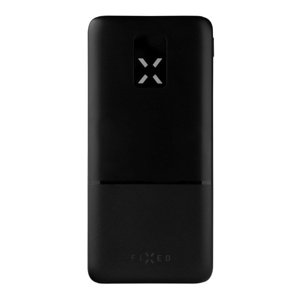 Powerbank FIXED Zen 10 s LCD displejem a výstupem PD 20W 10 000 mAh, černá