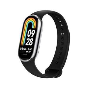 Silikonový řemínek FIXED Silicone Strap pro Xiaomi Mi Band 8, černá