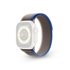 RhinoTech řemínek Ultra Wild Trail pro Apple Watch 42/44/45/49mm, modro-šedá