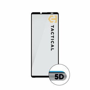 Ochranné sklo Tactical Glass Shield 5D pro Sony Xperia 10 V, černá