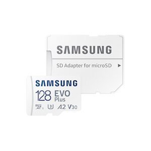 Samsung EVO Plus microSDXC/128GB/130MBps/UHS-I U3 / Class 10 + Adaptér