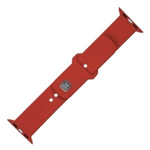Set silikonových řemínků FIXED Silicone Sporty Strap pro Apple Watch 42/44/45mm, červená