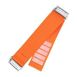 Nylonový řemínek FIXED Nylon Sporty Strap pro Garmin QuickFit 26mm, oranžová