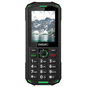 Evolveo StrongPhone X5 černá/zelená