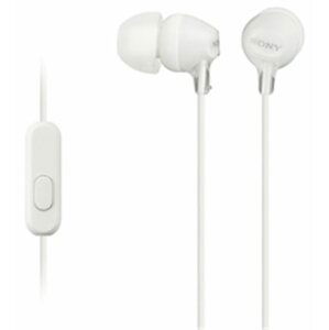 Sluchátka SONY MDR-EX15AP handsfree bílé