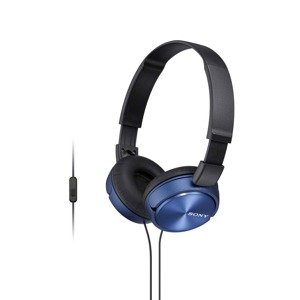 Sluchátka SONY MDR-ZX310AP handsfree modré