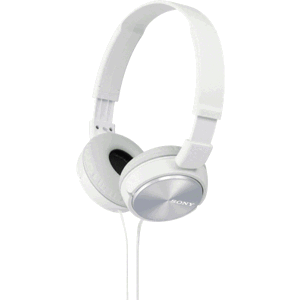 Sluchátka SONY MDR-ZX310 bílé