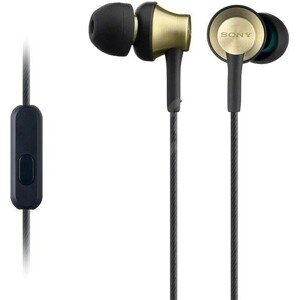 Sluchátka SONY MDR-EX650AP handsfree zlaté