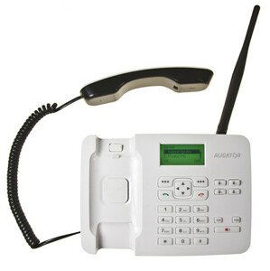 Aligator T100, stolní telefon white