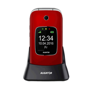 Aligator V650 Senior Red