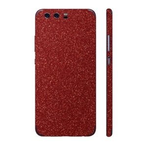 Ochranná fólie 3mk Ferya pro Huawei P9, červená třpytivá