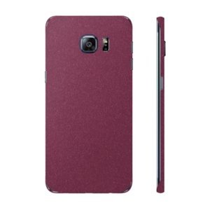Ochranná fólie 3mk Ferya pro Samsung Galaxy S6 Edge, vínově červená matná