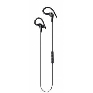 Sportovní bezdrátová sluchátka ALIGATOR FR301X s mikrofonem, černá