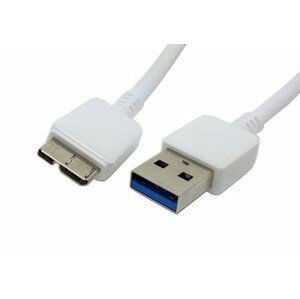 Datový kabel microUSB 3.0 nabíjecí, white