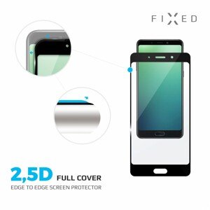 Tvrzené sklo FIXED Full-Cover pro Honor 20, černá