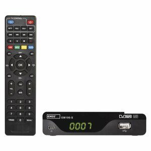 Set-top-box DVB-T2 Emos EM190-S HEVC/h.265, USB