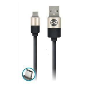 Datový kabel Forever USB-C 1m 2A modern černý