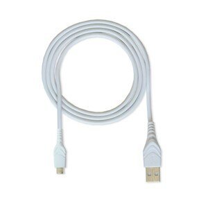 Datový kabel CUBE1 USB > microUSB, 2m, bílá