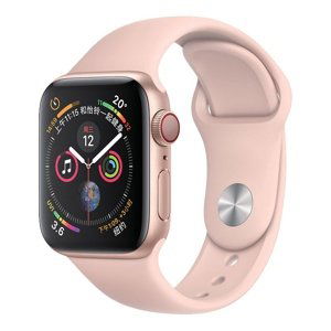 Silikonový řemínek COTEetCI Silicone Sports Band pro Apple Watch 38/40mm, růžová