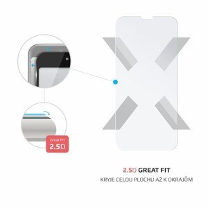 Ochranné tvrzené sklo FIXED pro Apple iPhone 12 Pro Max, transparentní