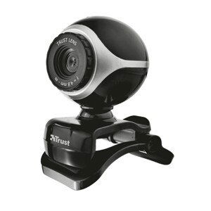 Trust Exis Webcam - Black/Silver