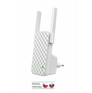 Tenda A9 - WiFi N Range Extender, opakovač 300 Mb/s, WPS, 2x 3 dBi anténa