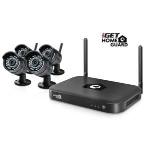 Bezdrátový kamerový WiFi Full HD systém iGET HOMEGUARD HGNVK88304