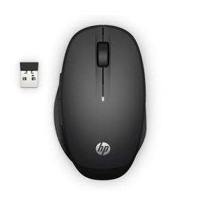 Ergonomická myš HP Dual Mode Mouse 300, bezdrátová, černá