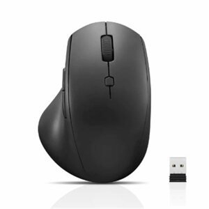 Ergonomická myš Lenovo 600 Wireless Media Mouse, bezdrátová, černá