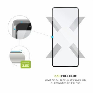 Ochranné tvrzené sklo FIXED Full-Cover pro Xiaomi Redmi Note 10 Pro, černá