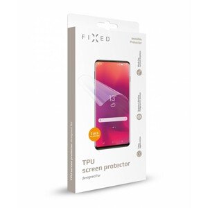 Silikonová folie FIXED Invisible Protector pro Samsung Galaxy S21+ (2ks), čirá