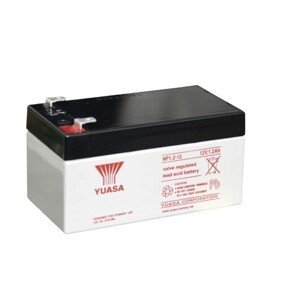 Staniční (záložní) baterie YUASA NP1.2-12,  1,2Ah, 12V
